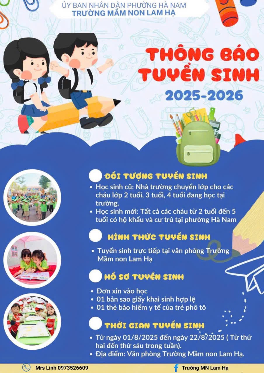 TUYỂN SINH NĂM HỌC 2025-2026